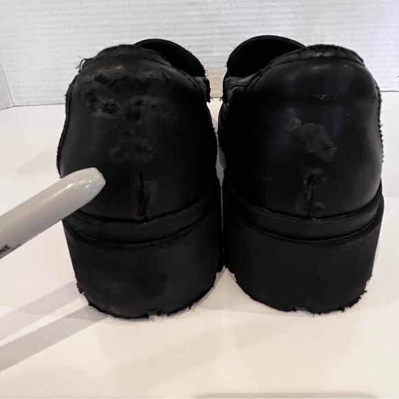 Screen Worn Interview With The Vampire Clarks Lug Sole Loafers Black Size 11 - Picture 5 of 12
